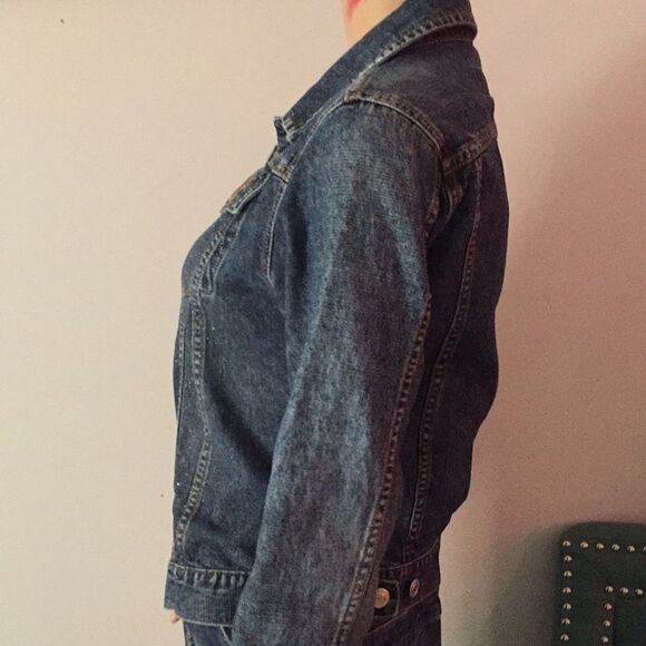Access basic blue jeans jacket - Picture 4 of 10